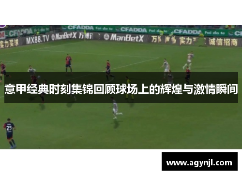 意甲经典时刻集锦回顾球场上的辉煌与激情瞬间